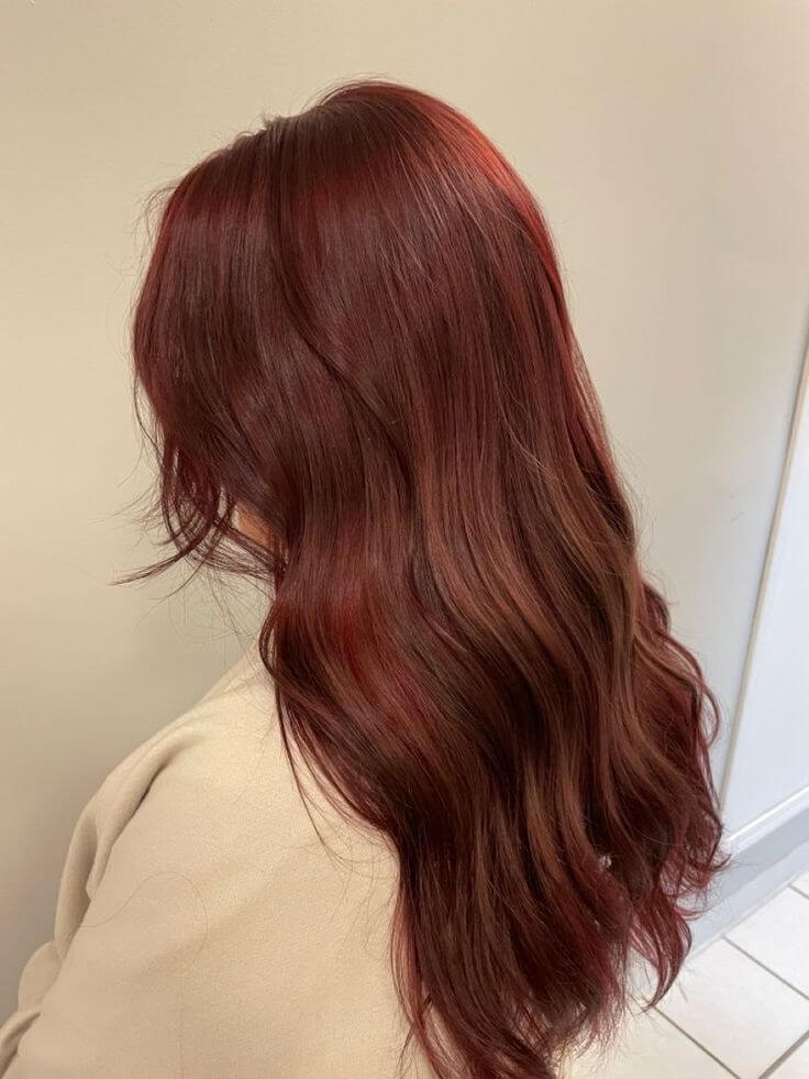 color cabello rojo
